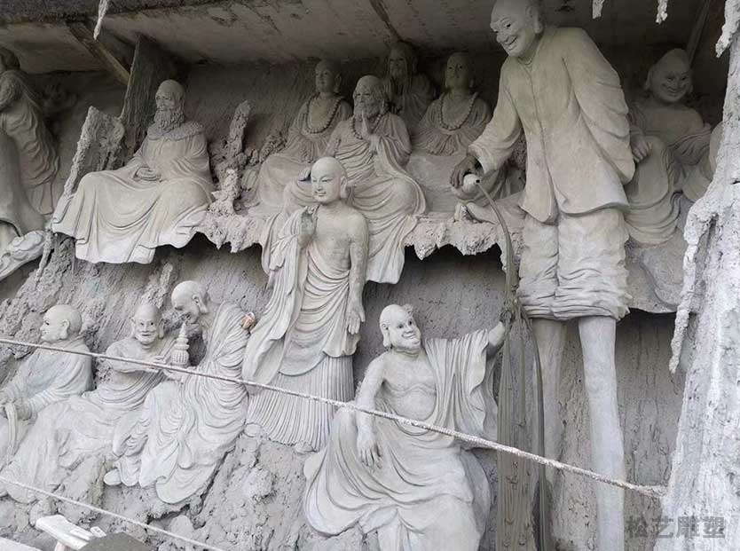 宗教佛像雕塑作品